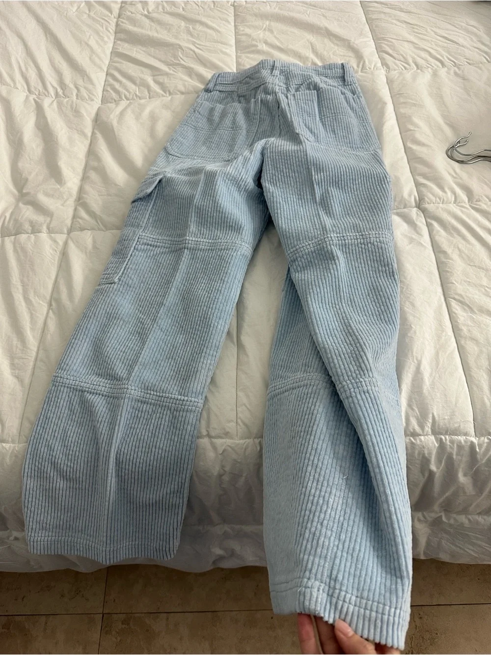 bp Light Blue Corduroy Utility Pants